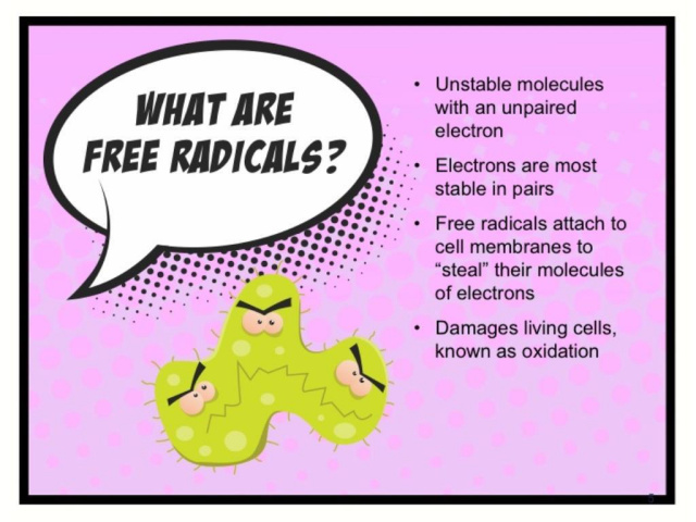 What are free radicals graphic